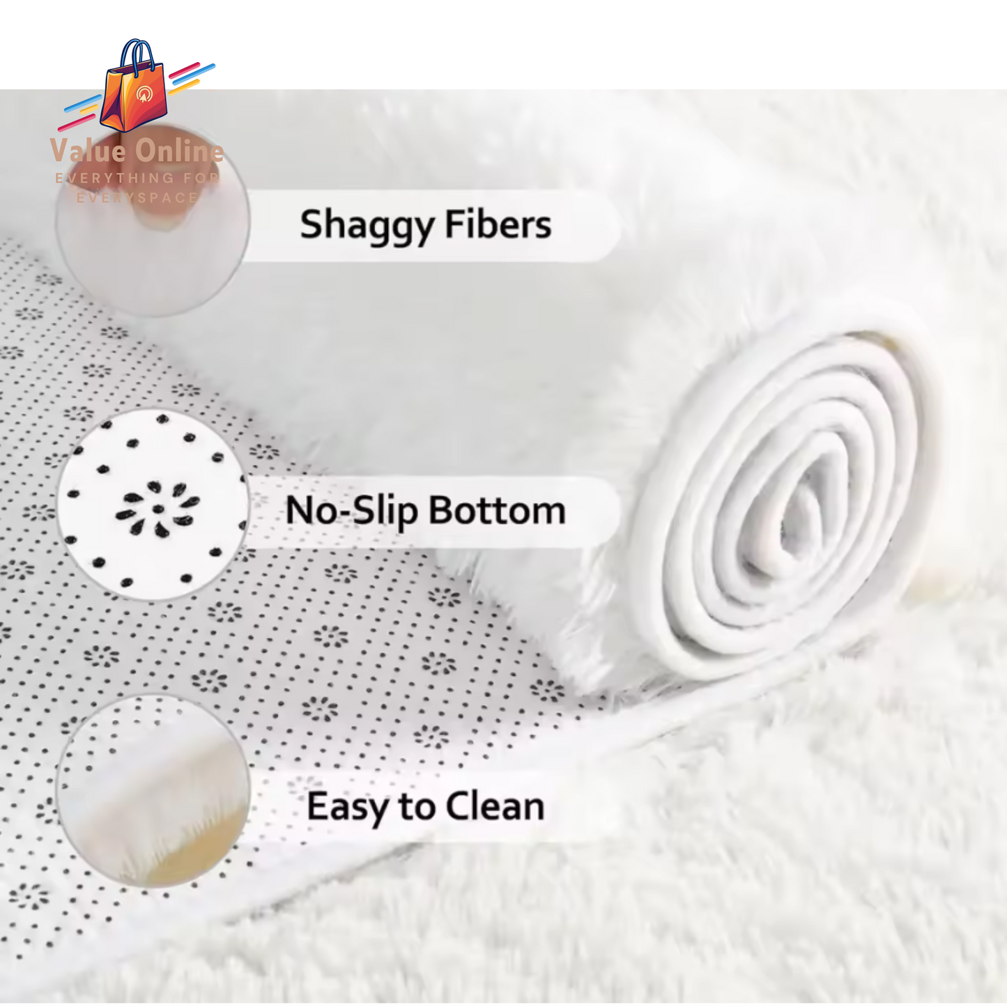 Rugs for Bedroom Large Carpet for Living Room Fluffy Hall Sofa Area Rug Carpets