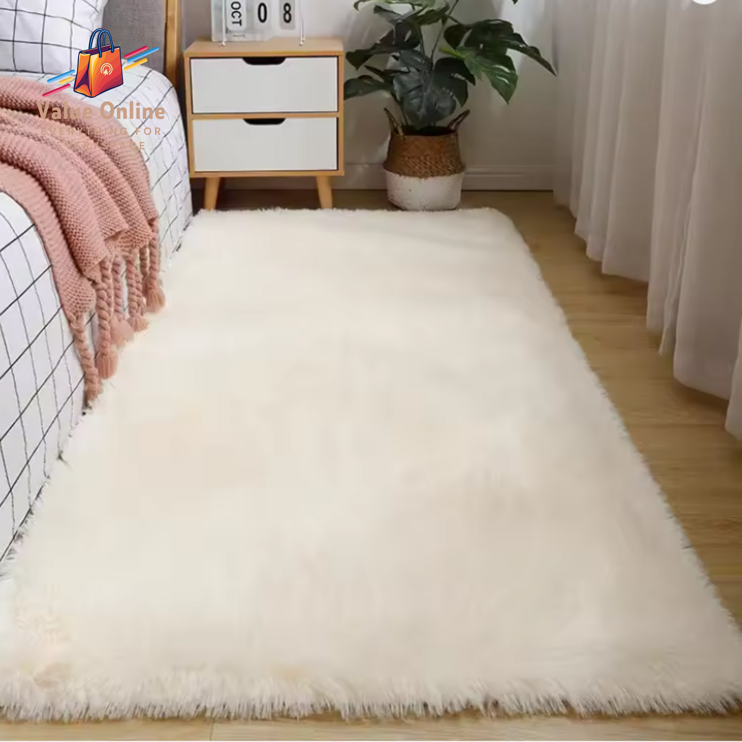 Rugs for Bedroom Large Carpet for Living Room Fluffy Hall Sofa Area Rug Carpets