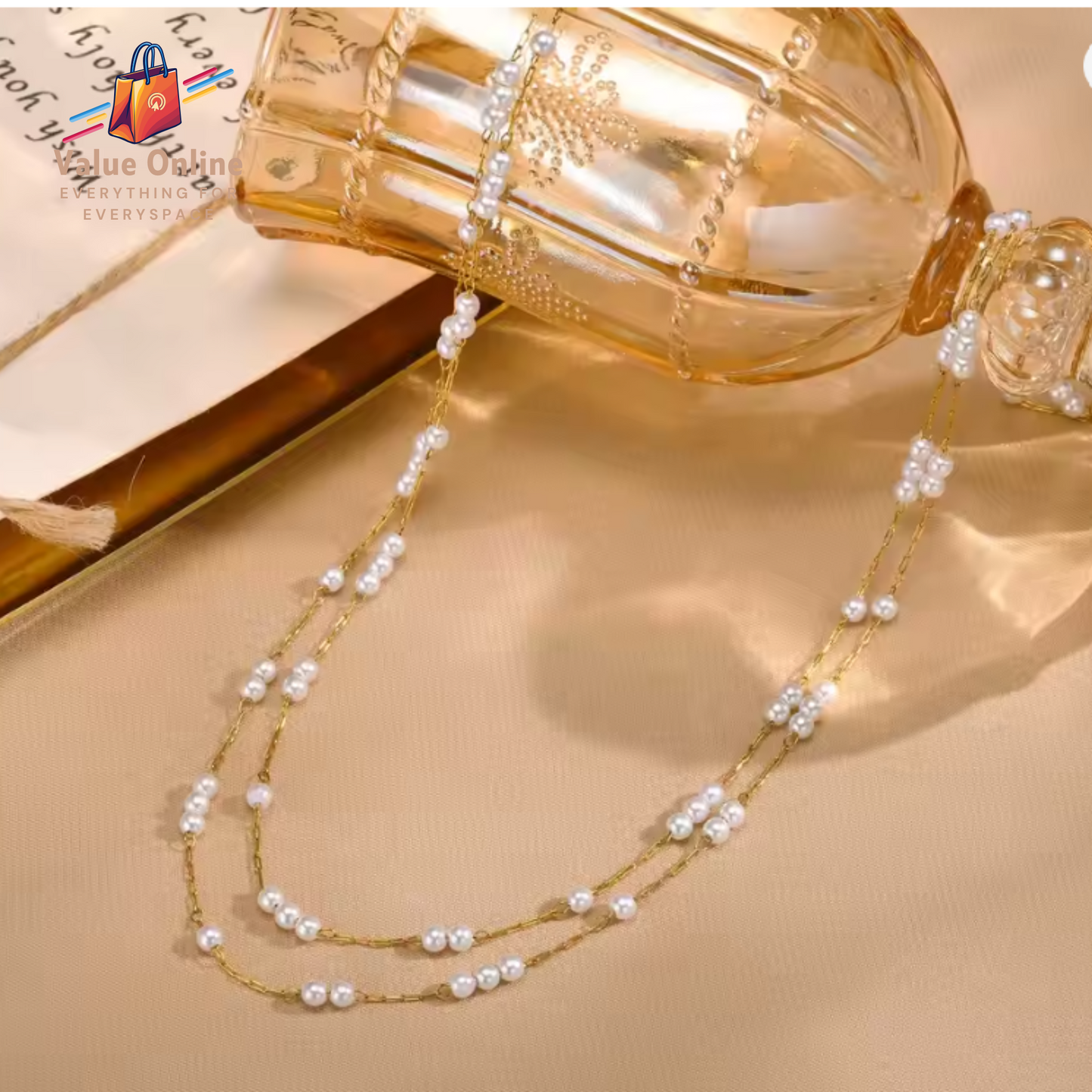 Elegant Imitation Pearls Necklace For Women