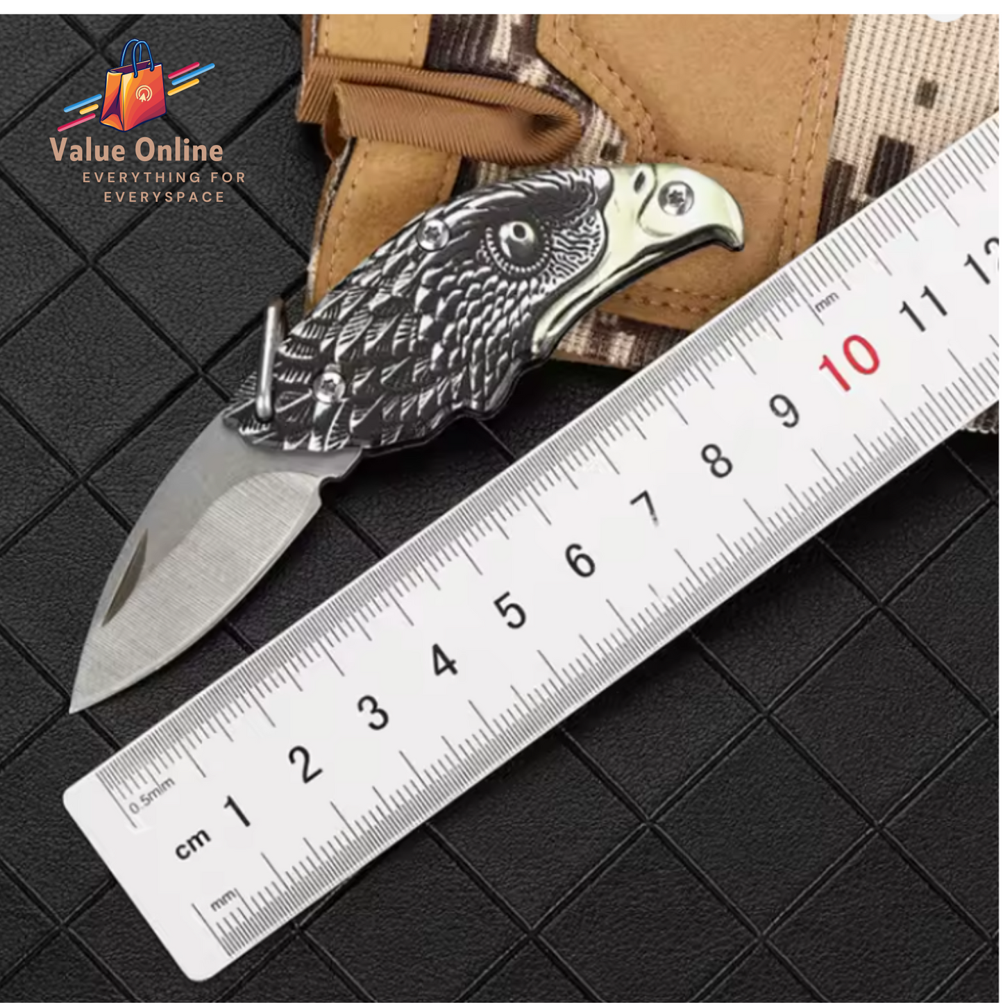 Creative Mini Zipper Keychain Knife Portable Outdoor Survival Emergency Tool